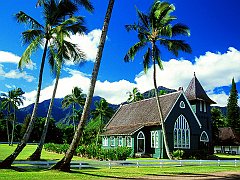 Waioli Huiia Church, Hanalei, Kauai, Hawaii